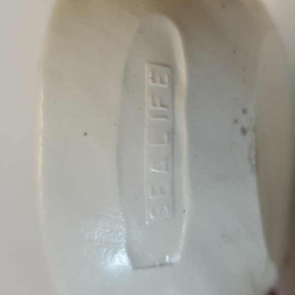 SALT MARSH POTTERY HANGING WALL ART BOWL, SEA LIFE, SEA HORSE, DARTMOUTH, MA - Picture 7 of 12